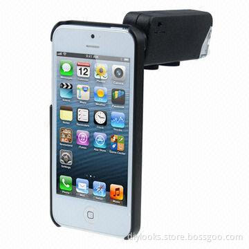 60-100x Zoom Digital Cellphone Microscope Maginifier + Back Cover for iPhone 5, 5S, Easy to Install